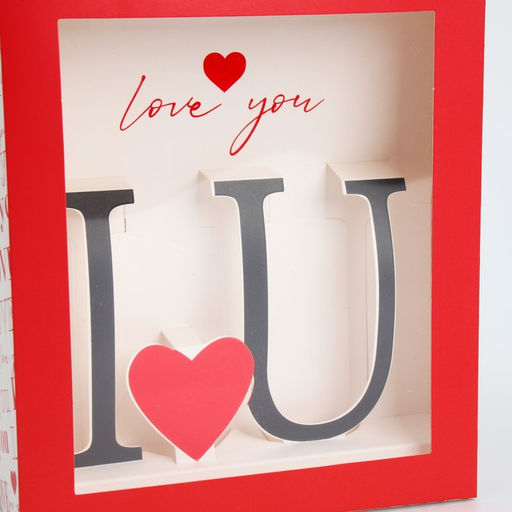 Коробка складная с 3D эффектом Love you, 18 х 14 х 23 см - Дарите счастье фото 9