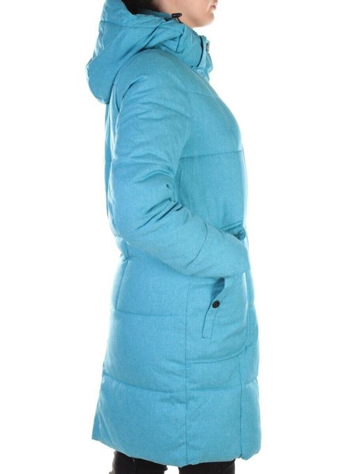 350 LT. BLUE Пальто женское зимнее (200 гр. холлофайбера) - Fashion фото 5
