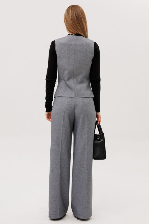 Брюки AmberA 1125-4 серый фото 4