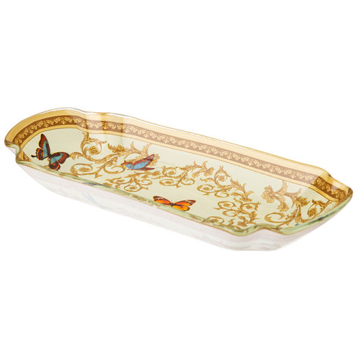 БЛЮДО ДЛЯ СЕРВИРОВКИ КОЛЛЕКЦИЯ MONOGRAM 19*9*2.5СМ - Lefard фото 2