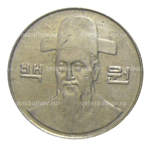 100 вон 2008 года Южная Корея