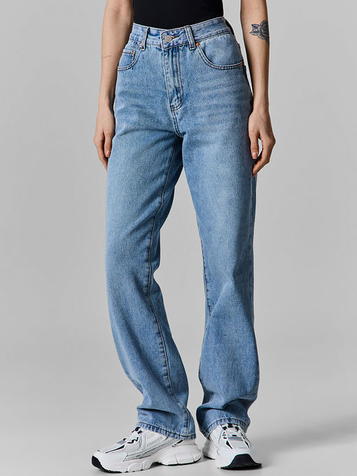 Джинсы прямые женские голубые - Mark formelle фото 2