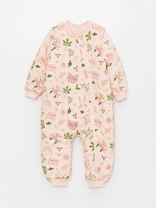 2.5 Tog Elyafl? K?z Bebek Uyku Tulumu