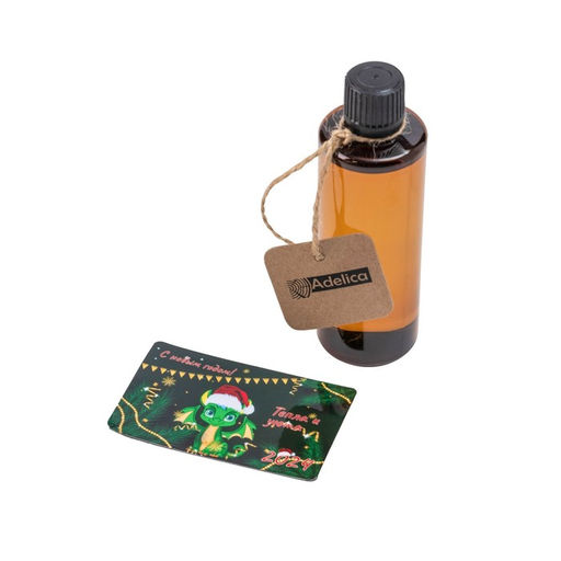 Подарочный набор деревянной посуды Adelica Елочка, сервировочная доска на подставке 2218 см, масло 100 мл, магнит, в подарочной коробке  фото 10