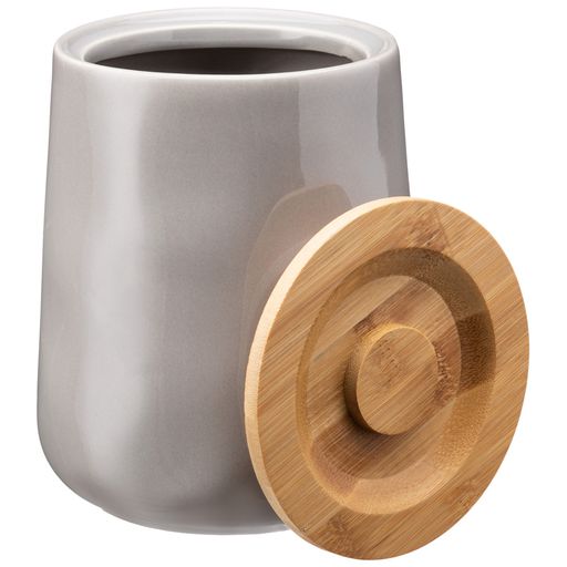 БАНКА ДЛЯ СЫПУЧИХ BRONCO MEADOW 15*12 СМ 1400 МЛ СЕРАЯ фото 3