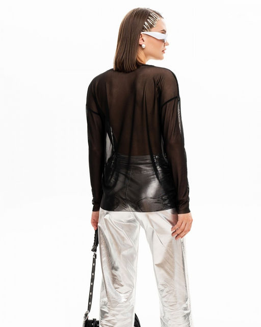 Лонгслив из сетки 457.2 - Sahar art lab фото 5