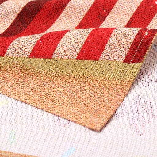 Полотенце Доляна Новогодние подарки 28х46 см, 100% хл, рогожка 164 г/м2  фото 3