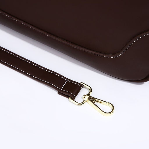 Сумка кросс-боди на молнии, цвет коричневый - Simaland фото 8