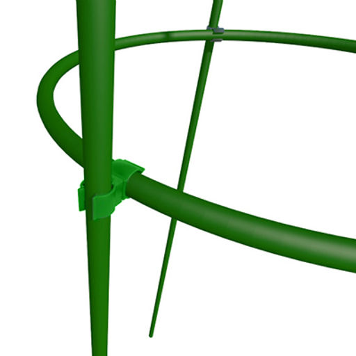 Соединитель поворотный для сборки констукций из трубок д10-12мм пластмассовый, набор 10шт (Россия) - Домашняя Мода фото 4