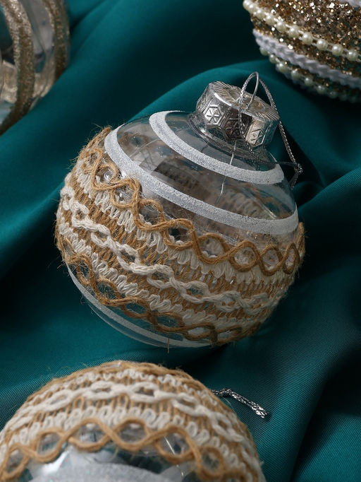 Ёлочные игрушки Орсон, шары новогодние, d=8 см, 9 шт., изысканность - Зимнее волшебство фото 10