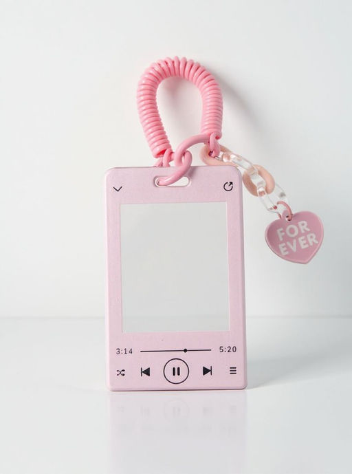 Футляр для карт с брелком "Forever song", pink