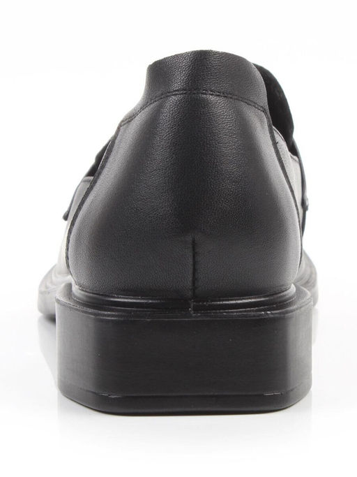 03-DHL206-1 BLACK Лоферы женские (натуральная кожа)