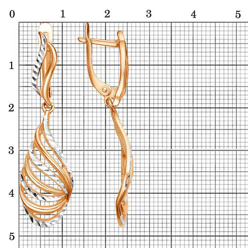 СЕРЬГИ 33014509-5 - Красная пресня фото 2