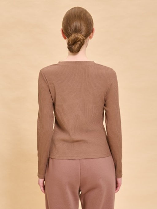 PELICAN, джемпер женский, Коричневый  фото 5