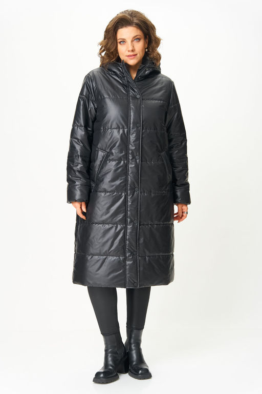 Пальто Anastasia Mak 1026 черный