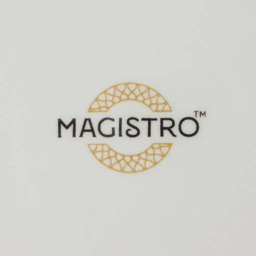 Набор кружек фарфоровых Magistro «Бланш», 2 предмета: 400 мл, цвет белый
