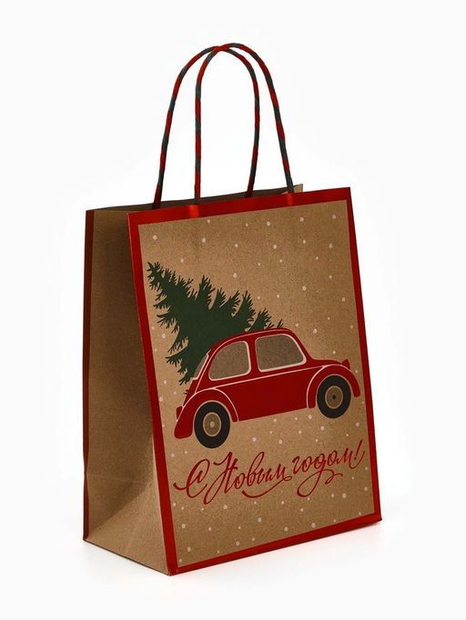 Набор подарочных пакетов «Подарок», 3 шт., 26×30×9 см, 31×40×11.5 см, 18×23×10 см