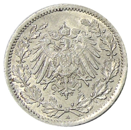 1/2 марки 1914 года A Германия
