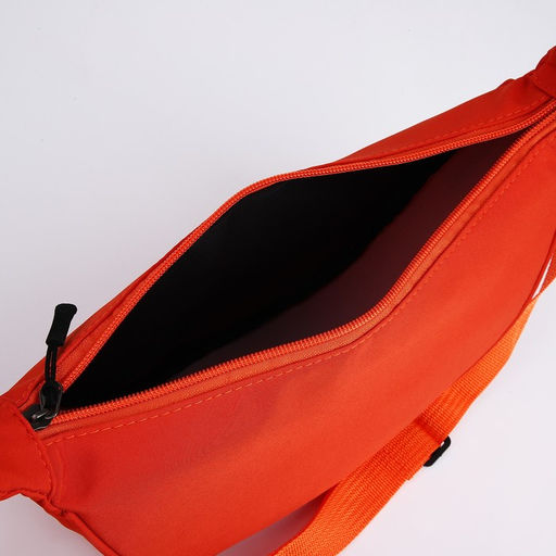 Сумка женская из текстиля, 30х17х6 см, оранжевый цвет - Nazamok фото 4