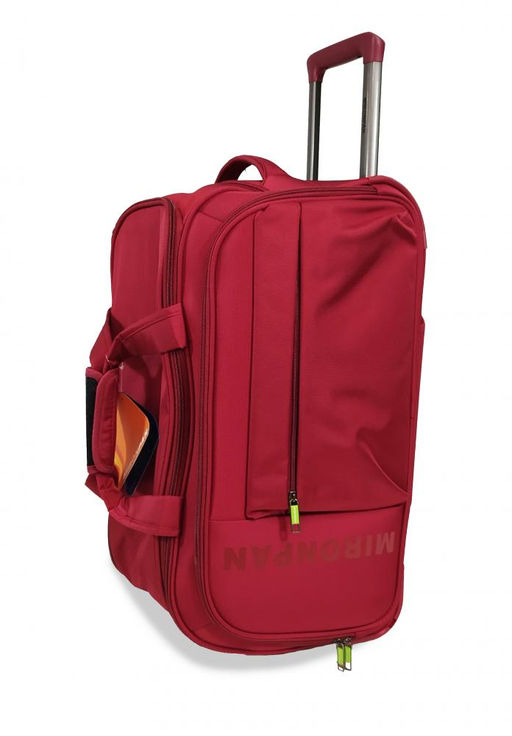 Дорожная сумка на колесах (комплект из 4-х) арт. 67018 Бордовый