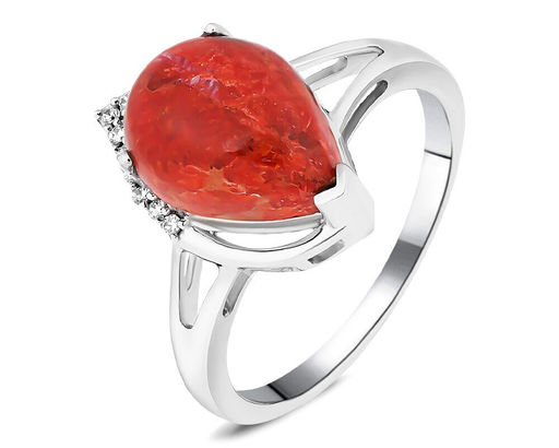 Кольцо, коралл губчатый, Нинет