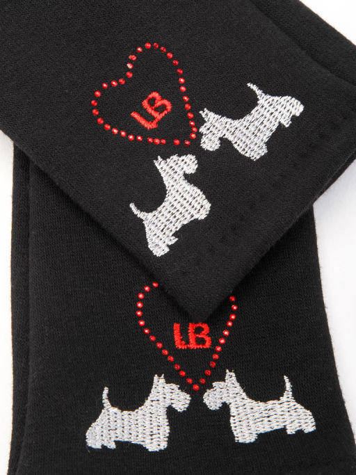 Перчатки жен Labbra LB-CP-132 black  фото 2