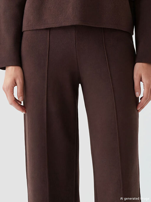 Beli Lastikli Geni? Pa?a Kad?n Pantolon