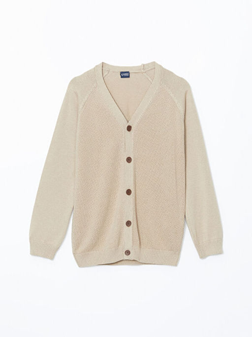 V Yaka Erkek ?ocuk Triko H?rka