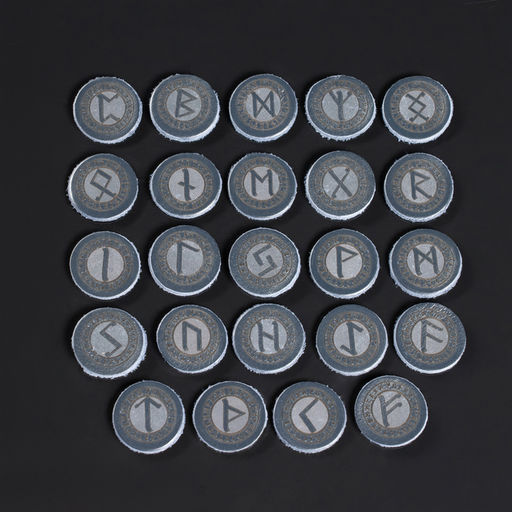 Руны для гадания «Скандинавские», 25 шт., кожа