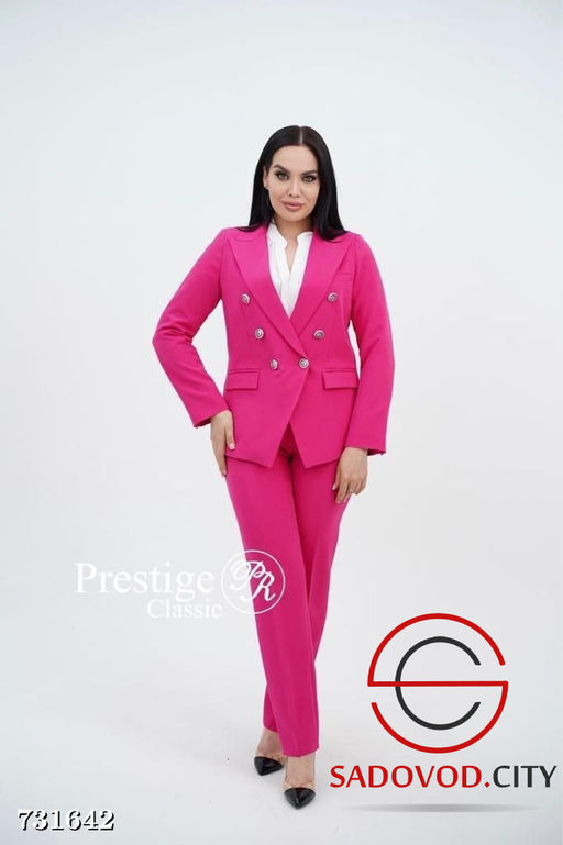 Женский брючный классический костюм - Bruno фото 3