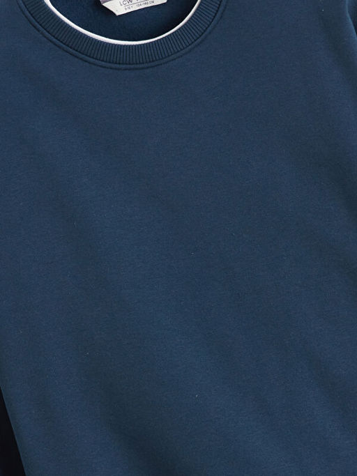 Bisiklet Yaka Erkek ?ocuk Sweatshirt