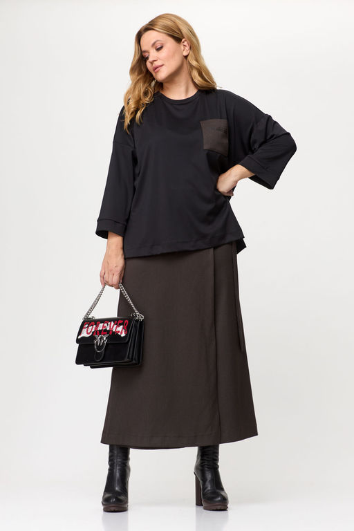 Костюм Michel Chic 1362 черный шоколад