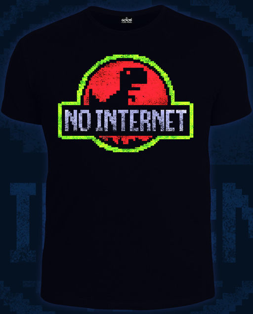 Футболка мужская NO INTERNET - Good фото 3