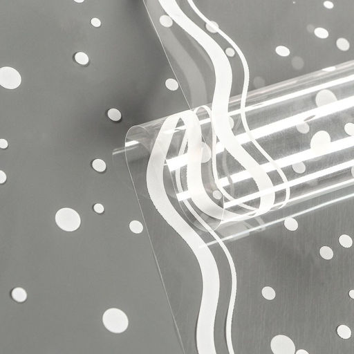 Пленка для цветов Горох белая 0.6?200 г, 40 мкм - Simaland фото 2