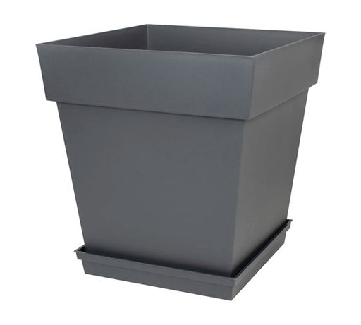 Кашпо 22,0 л. "Бьянко" с поддоном арт. КП-04 БШК/ОНЕСТ
