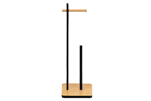 Держатель для туалетной бумаги 22*18*68 см на бамбуковой подставке