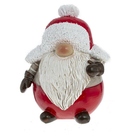 Фигурка декоративная "Гном", L10 W8 H13 см, 2в.