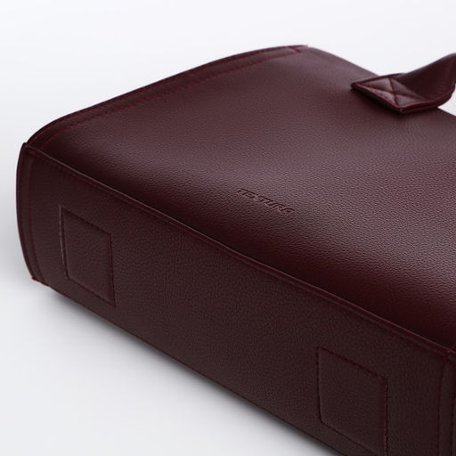 Сумка женская TEXTURA, тоут, средний размер, цвет бордовый  фото 6