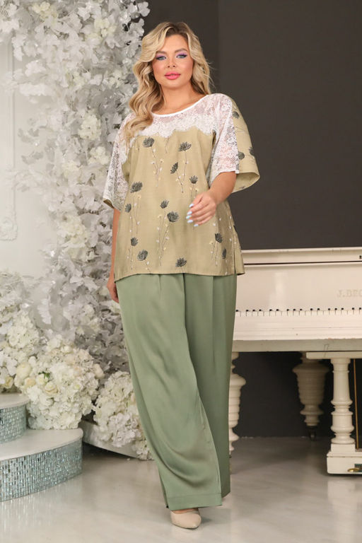 Блуза М4-5239/3 - Wisell фото 4