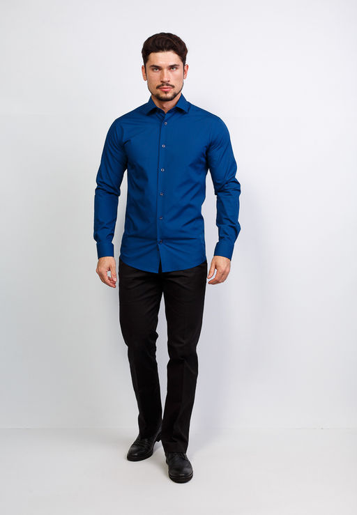 Сорочка мужская длинный рукав GREG 230/139/DB/Z_GB  фото 5