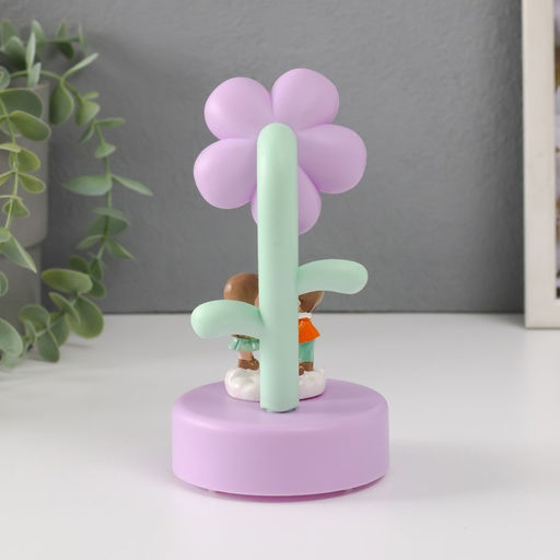 Фигурка светящаяся Малыши под цветочком, 8?8?15 см, МИКС