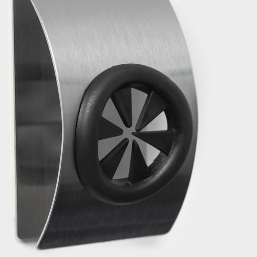 Цена за 2 шт. Крючок - держатель самоклеящийся SAVANNA Chrome Loft, для салфеток и полотенец, металл, 385 см, хромированный  фото 4