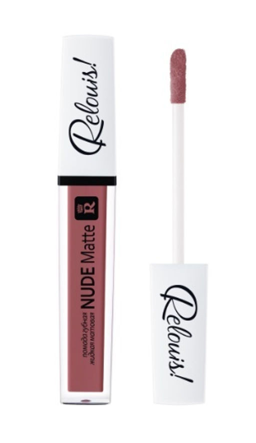 RELOUIS Помада губная жидкая матовая "Nude Matte" тон:23