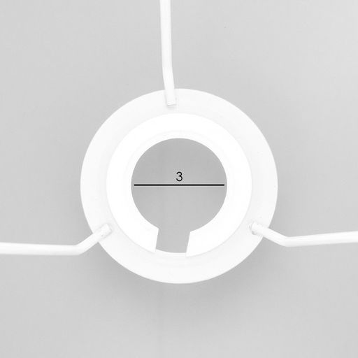 Абажур для светильника универсальный BayerLux «Ракушки», Е27/Е14, 24×24×19 см
