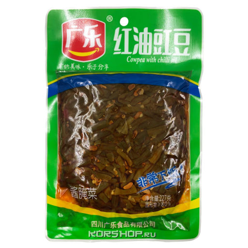 Вигна в красном масле Guangle, Китай, 180 г Акция