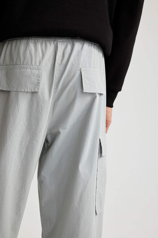 Брюки с карманами-карго Parachute - Defacto фото 5