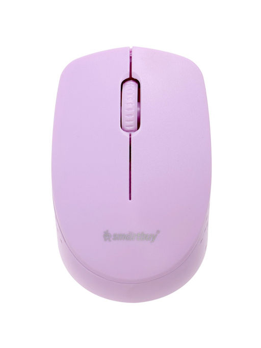 Мышь Smartbuy ONE 202AG-V, беспроводная, 3 кнопки, 1200 dpi, USB, 1хАА, фиолетовая