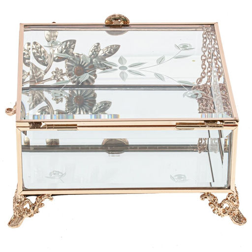 Шкатулка, L15,5 W15,5 H8 см - Remeco фото 4