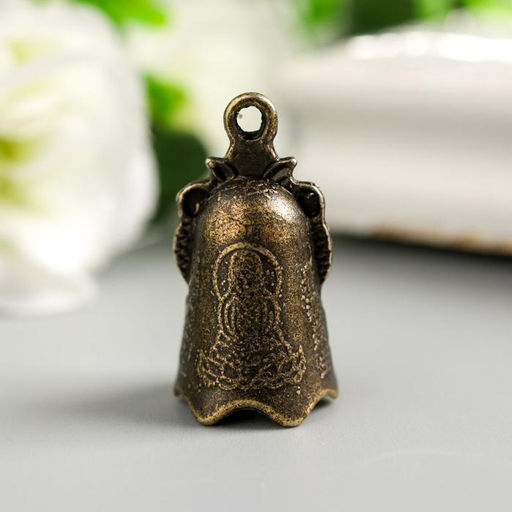 Цена за 10 шт. Колокольчик бронза d=1,5 см - Simaland фото 4