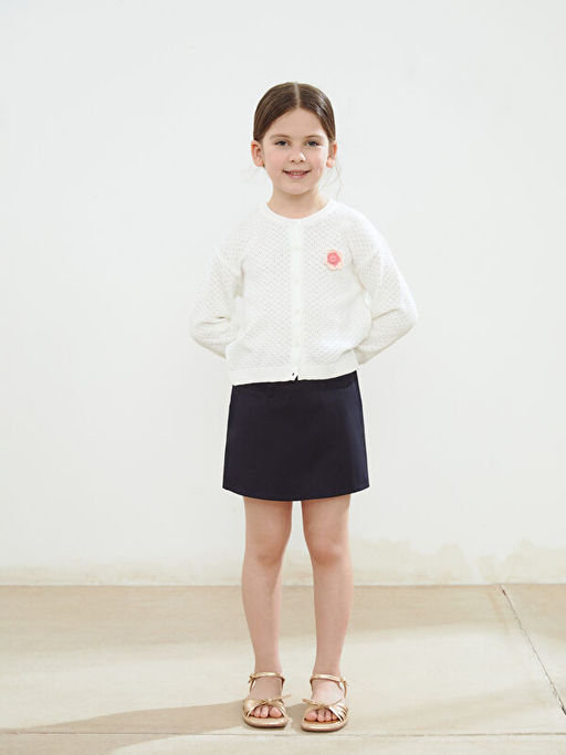 Bisiklet Yaka K?z ?ocuk Triko H?rka